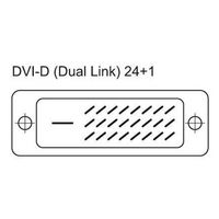 Techly DVI-D (24+1) CABLE MALE TO MALE - 10M - W128319133