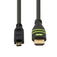 Techly HDMI CABLE TYPE A MALE TO MICRO TYPE D MALE - 2M - W128319196