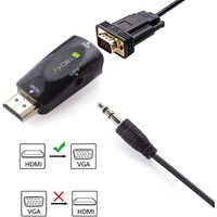 Techly MINI ADAPTER HDMI TO VGA ADAPTER WITH AUDIO - W128319388