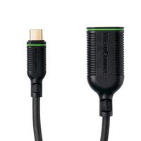 MicroConnect USB-C male to Displayport female adapter, 0.2m, Black - W128229557