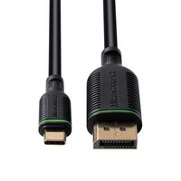 MicroConnect USB-C to DisplayPort adapter Cable 0,5m - W128204577