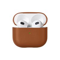 Native Union Leather Case for AirPods. AirPods Gen3. Color: Tan - W126446974