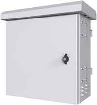 Lanview by Logon Mini Classic Pole Mounted CCTV Cabinet For 4 cameras - W128318543