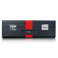 Lenco Tt-110 Belt-Drive Audio Turntable Black, Red - W128329894