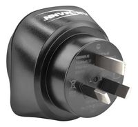 ANSMANN Power Plug Adapter Type I (Au) Type C (Europlug) Black - W128329089