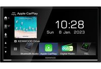 Kenwood Car Media Receiver Black Wi-Fi Bluetooth - W128329481