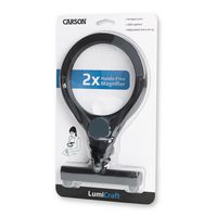 Carson Lumicraft Magnifier 2X Black - W128329709