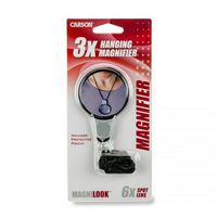 Carson Magnilook Magnifier 6X Grey, Transparent, White - W128329718