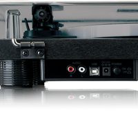 Lenco Audio Turntable Belt-Drive Audio Turntable Black - W128329726