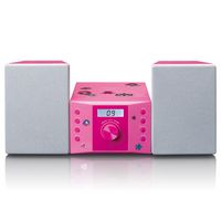Lenco Portable Stereo System Digital 4 W Pink - W128329737