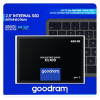 Goodram Cl100 Gen.3 2.5" 480 Gb Serial Ata Iii 3D Tlc Nand - W128329841
