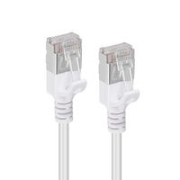 MicroConnect CAT6A U-FTP Slim, LSZH, 1m Network Cable, White - W128178649