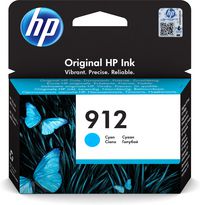 HP 912 Cyan Original Ink Cartridge - W128255280