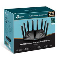 TP-Link Archer Ax7800 Tri-Band 8-Stream Wi-Fi 6 Router - W128346860