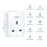 TP-Link Tapo Mini Smart Wi-Fi Socket, Energy Monitoring - W128348016