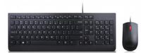 Lenovo Keyboard Mouse Included Usb Slovakian Black - W128346524