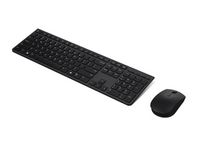 Lenovo Keyboard Mouse Included Rf Wireless + Bluetooth Us English Grey - W128346533