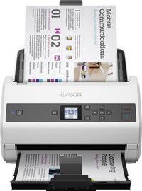 Epson Workforce Ds-870 Sheet-Fed Scanner 600 X 600 Dpi A3 Grey, White - W128346892