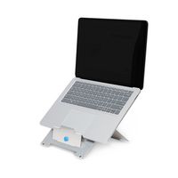 R-Go Tools R-Go Riser Flexible Laptop Stand, adjustable, silver - W125270540