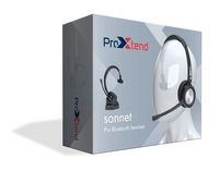 ProXtend Sonnet Wireless Bluetooth Headset - Black, with Charging Stand - W128368182
