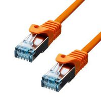ProXtend CAT6A S/FTP CU LSZH Ethernet Cable Orange 50cm - W128367339