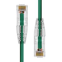 ProXtend Ultra Slim CAT6A U/UTP CU LSZH Ethernet Cable Green 4m - W128367496
