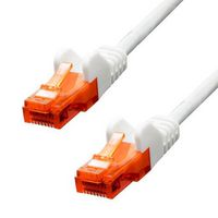 ProXtend CAT6 U/UTP CCA PVC Ethernet Cable White 2m - W128367912