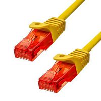 ProXtend CAT6 U/UTP CU LSZH Ethernet Cable Yellow 75cm - W128367047