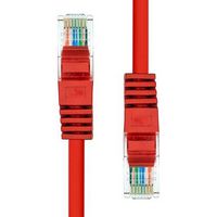 ProXtend CAT5e U/UTP CU PVC Ethernet Cable Red 2m - W128367159
