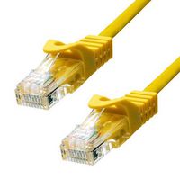 ProXtend CAT5e U/UTP CU PVC Ethernet Cable Yellow 30cm - W128367198