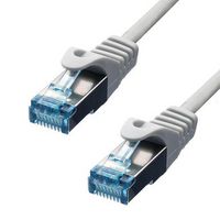 ProXtend CAT6A S/FTP CU LSZH Ethernet Cable Grey 50cm - W128367352