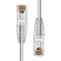 ProXtend Ultra Slim CAT6A U/UTP CU LSZH Ethernet Cable Grey 4m - W128367360
