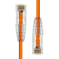 ProXtend Ultra Slim CAT6 U/UTP CU LSZH Ethernet Cable Orange 50cm - W128367399