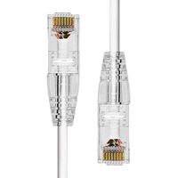 ProXtend Ultra Slim CAT6 U/UTP CU LSZH Ethernet Cable White 2m - W128367441
