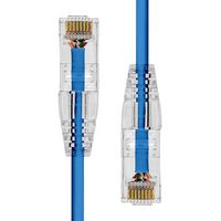 ProXtend Ultra Slim CAT6A U/UTP CU LSZH Ethernet Cable Blue 2m - W128367465