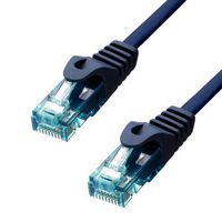 ProXtend CAT6A U/UTP CU LSZH Ethernet Cable Blue 3m - W128367574