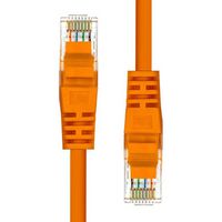 ProXtend CAT5e U/UTP CCA PVC Ethernet Cable Orange 20cm - W128367744