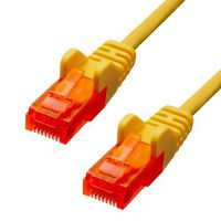 ProXtend CAT6 U/UTP CCA PVC Ethernet Cable Yellow 1.5m - W128367800