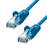 ProXtend CAT5e U/UTP CCA PVC Ethernet Cable Blue 5m - W128367809