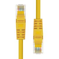 ProXtend CAT5e U/UTP CCA PVC Ethernet Cable Yellow 30cm - W128367857