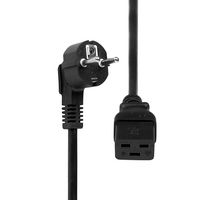 ProXtend Power Cord Schuko Angled to C19 3M - W128366332