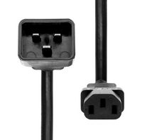 ProXtend Power Extension Cord C13 to C20 2M Black - W128366389