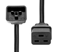 ProXtend Power Extension Cord C19 to C20 1M Black - W128366395