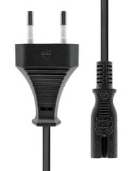 ProXtend Power Cord Euro to C7 5M Black - W128366397