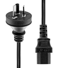 ProXtend Power Cord Australia to C13 2M Black - W128366455