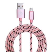 Garbot Garbot Grab&Go 1m Braided Micro-USB Cable Pink - W128364014