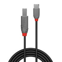 Lindy 1M Usb 2.0 Typ C To B Cable, Anthra Line - W128370479