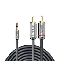 Lindy 3M 3.5Mm To Phono Audio Cable, Cromo Line - W128370646