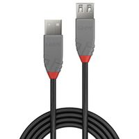 Lindy 2M Usb 2.0 Type A Extension Cable, Anthra Line - W128371106