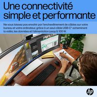 HP HP E45c G5 computer monitor 113 cm (44.5") 5120 x 1440 pixels DQHD Black - W128229800